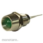 CAMDENBOSS CAMDENBOSS Pilot Lamp, 5V, Green, Mounting Hole Size: 8mm, IND513113-LED-GRN