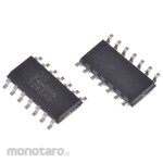 DiodesZetex 74 HC Series Inverter Open Drain 5.2mA 2-6V Surface Mount 14-Pin