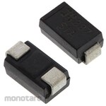 DiodesZetex DiodesZetex General Purpose Rectifier Diode, 1A, 50V Surface Mount, 2-Pin DO-214AC (SMA) Silicon Junction 1.1V
