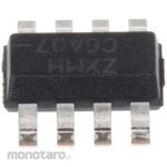 DiodesZetex Power MOSFET Quad N + P channel surface mount 8-pin