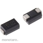 DiodesZetex Rectifier Diode, 2A, 30V Surface Mount, 2-Pin Do-214Ac (Sma) Schottky Barrier 500Mv