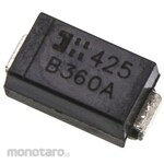 DiodesZetex Rectifier Diode, 3A, 60V Surface Mount, 2-Pin Do-214Ac (Sma) Schottky Barrier 700Mv