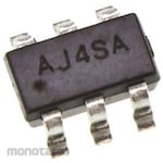 DiodesZetex Step-down DC-DC converter 1.2A 0.81-15V variable output 3-pin