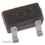 DiodesZetex Transistor, Npn, Surface Mount, 100 Ma, Bc847At-7-F