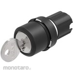 EAO EAO Actuator 10 A Momentary Panel Mount 2-pole On / Off Switch 22.3 Dia.mm