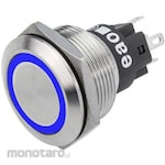 EAO EAO Push Button Switch, Momentary, Panel Mount, SPDT, 82-6151.1124