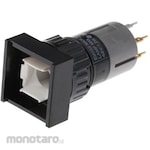EAO EAO Pushbutton Switch 100 mA @ 42 V Latch PCB Single Pole Double Throw (SPDT) 16mm IP40