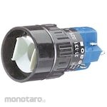 EAO EAO Pushbutton Switch 5 A @ 250 V ac Latch Panel Mount Single Pole Double Throw (SPDT) IP40