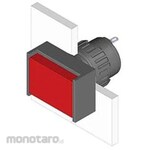 EAO Indicator Light 48V Mounting hole size: 16.2mm