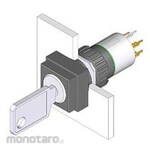 EAO Key switch 2 poles