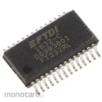 FTDI Chip USB to serial TTL level UART
