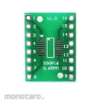 GB [Control Equipment] Pitch conversion board SOP16 pin 1.27mm pitch 0.65mm pitch