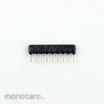 GB [Control Equipment] SIP Resistor, 8 Elements, 9-Pin, 100Ω