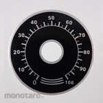 GB [Control Equipment] Volume Plate (Diameter 38Mm, Black)
