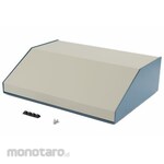 HAMMOND Hammond Aluminum Case, Aluminum, Height: 102 mm, Depth: 259 mm 1456PK4WHBU