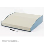HAMMOND Hammond Aluminum Case, Aluminum, Height: 356 mm, Depth: 284 mm 1456PL3WHBU