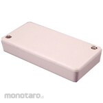 HAMMOND Hammond, ABS resin, Height: 15 mm, Depth: 80 mm 1551LGY