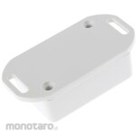 HAMMOND Hammond, ABS resin, Height: 20 mm, Depth: 50 mm 1551GFLGY