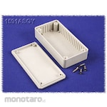 HAMMOND Hammond, ABS resin, Height: 25 mm, Depth: 100 mm 1591ASGY