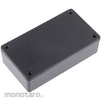 HAMMOND Hammond, ABS resin, Height: 28.3 mm, Depth: 113.8 mm 1591XXBSBK