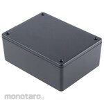 HAMMOND Hammond, ABS resin, Height: 41 mm, Depth: 109 mm 1591XXSSBK