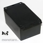 HAMMOND Hammond, ABS resin, Height: 56 mm, Depth: 122 mm 1591XXTFLBK