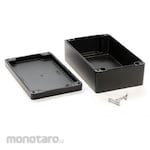 HAMMOND Hammond, Aluminum, Height: 160 mm, Depth: 260 mm 1590Z162BK