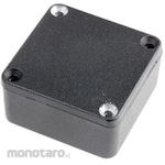HAMMOND Hammond, Aluminum, Height: 21 mm, Depth: 50 mm 1590LLBBK