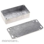 HAMMOND Hammond, Aluminum, Height: 27 mm, Depth: 111.5 mm 1590BFL
