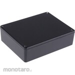 HAMMOND Hammond, Aluminum, Height: 30 mm, Depth: 118.5 mm 1590BBBK