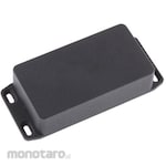 HAMMOND Hammond, Aluminum, Height: 31 mm, Depth: 113 mm 1590BFLBK