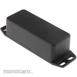 HAMMOND Hammond, Aluminum, Height: 31 mm, Depth: 93 mm 1590AFLBK