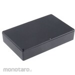 HAMMOND Hammond, Aluminum, Height: 33 mm, Depth: 187.5 mm 1590DDBK