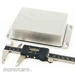 HAMMOND Hammond, Aluminum, Height: 34 mm, Depth: 119.5 mm 1590WBBFL