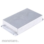 HAMMOND Hammond, Aluminum, Height: 37 mm, Depth: 118 mm 1590DDFL