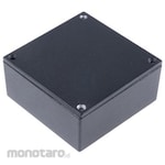 HAMMOND Hammond, Aluminum, Height: 38 mm, Depth: 92 mm 1590YBK