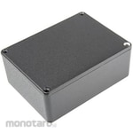 HAMMOND Hammond, Aluminum, Height: 40 mm, Depth: 110.5 mm 1590SBK