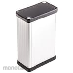 HAMMOND Hammond, Aluminum, Height: 43 mm, Depth: 120 mm 1455K1202