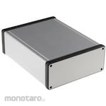 HAMMOND Hammond, Aluminum, Height: 51.5 mm, Depth: 160 mm 1455Q1601