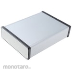 HAMMOND Hammond, Aluminum, Height: 51.5 mm, Depth: 220 mm 1455T2201