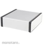 HAMMOND Hammond, Aluminum, Height: 52 mm, Depth: 160 mm 1455T1601