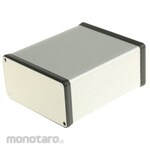 HAMMOND Hammond, Aluminum, Height: 53 mm, Depth: 120 mm 1455N1201