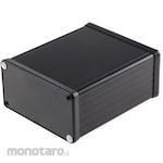 HAMMOND Hammond, Aluminum, Height: 53 mm, Depth: 120 mm 1455N1202BK