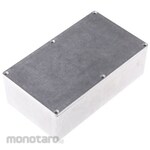 HAMMOND Hammond, Aluminum, Height: 57 mm, Depth: 192 mm 1590R1