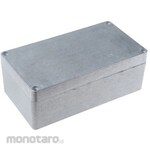 HAMMOND Hammond, Aluminum, Height: 80 mm, Depth: 221 mm 1590Z150