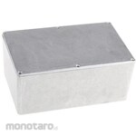 HAMMOND Hammond, Aluminum, Height: 82 mm, Depth: 188 mm 1590E