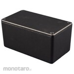 HAMMOND Hammond, Aluminum, Height: 97 mm, Depth: 250.2 mm 1550WNBK