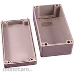 HAMMOND Hammond, Glass fiber reinforced polyester, Height: 90 mm, Depth: 220 mm 1590ZGRP123