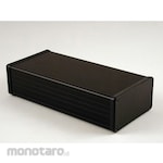 HAMMOND Hammond, extruded aluminum, height: 53 mm, depth: 220 mm 1455N2202BK