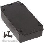 HAMMOND Hammond, flame retardant ABS, height: 28 mm, depth: 112 mm 1591XXBFLBK